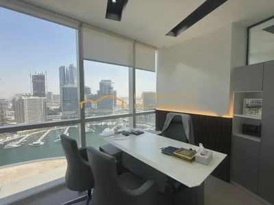 Fully Fitted Office | Prime Business Bay Location | 1 Parking-1