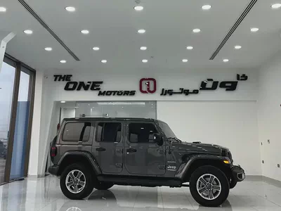 Jeep Wrangler Unlimited Sahara 2022 GCC Specs - Excellent Condition-3