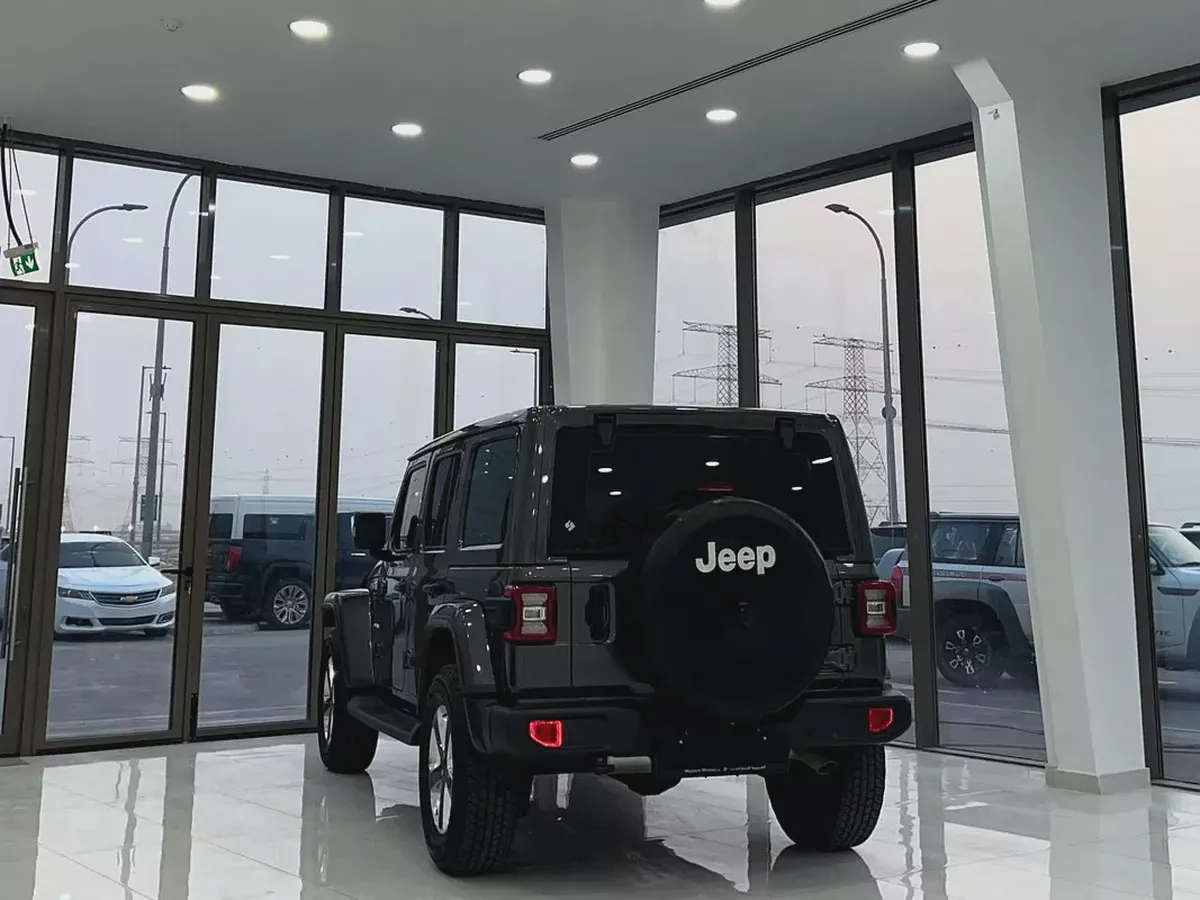 Jeep Wrangler Unlimited Sahara 2022 GCC Specs - Excellent Condition-15-15