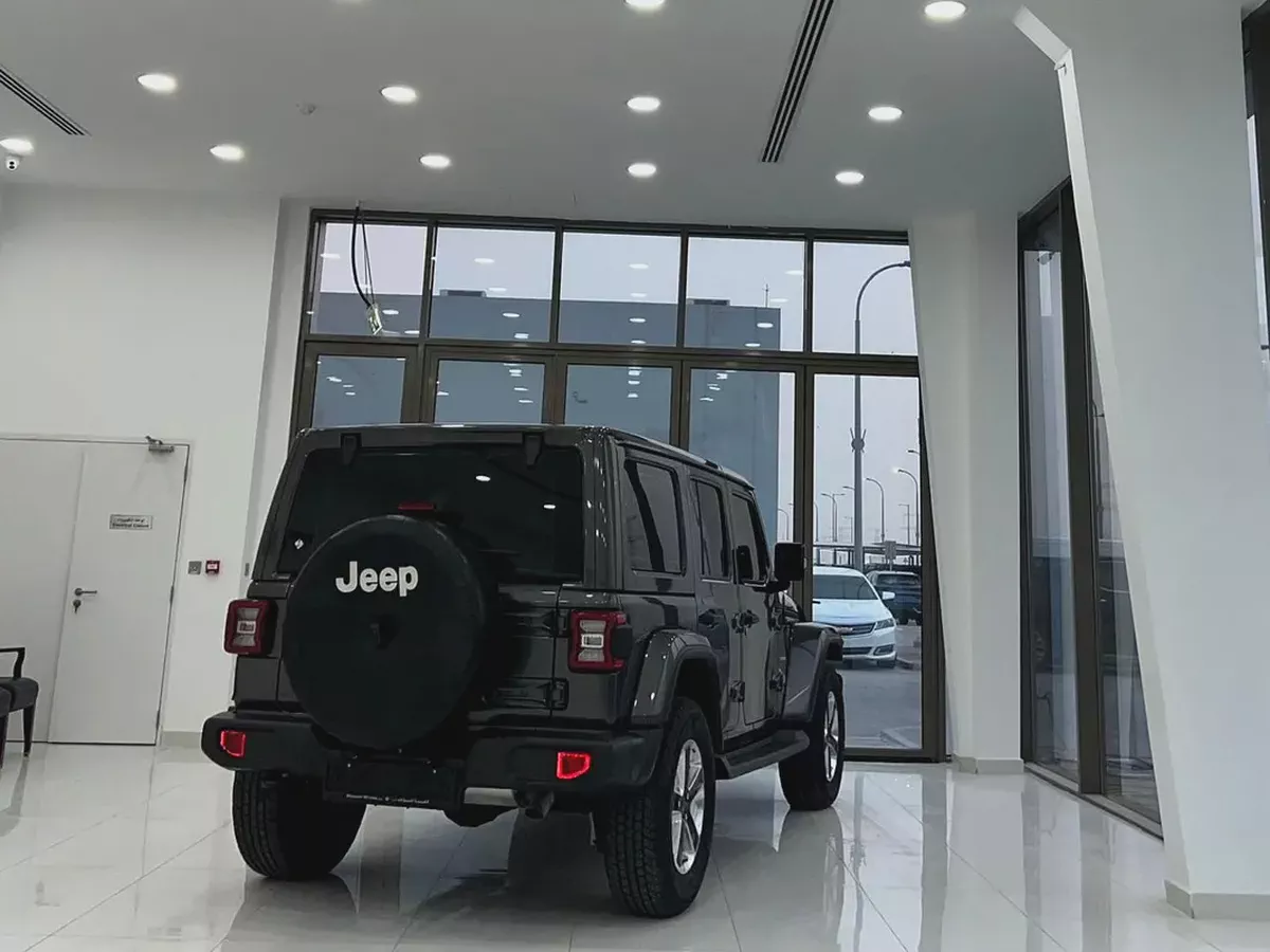 Jeep Wrangler Unlimited Sahara 2022 GCC Specs - Excellent Condition-16-16