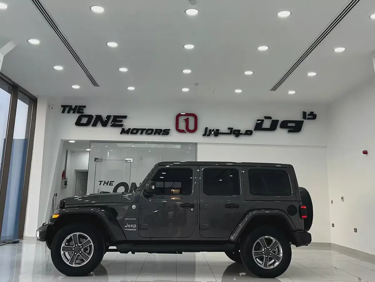 Jeep Wrangler Unlimited Sahara 2022 GCC Specs - Excellent Condition-1-1