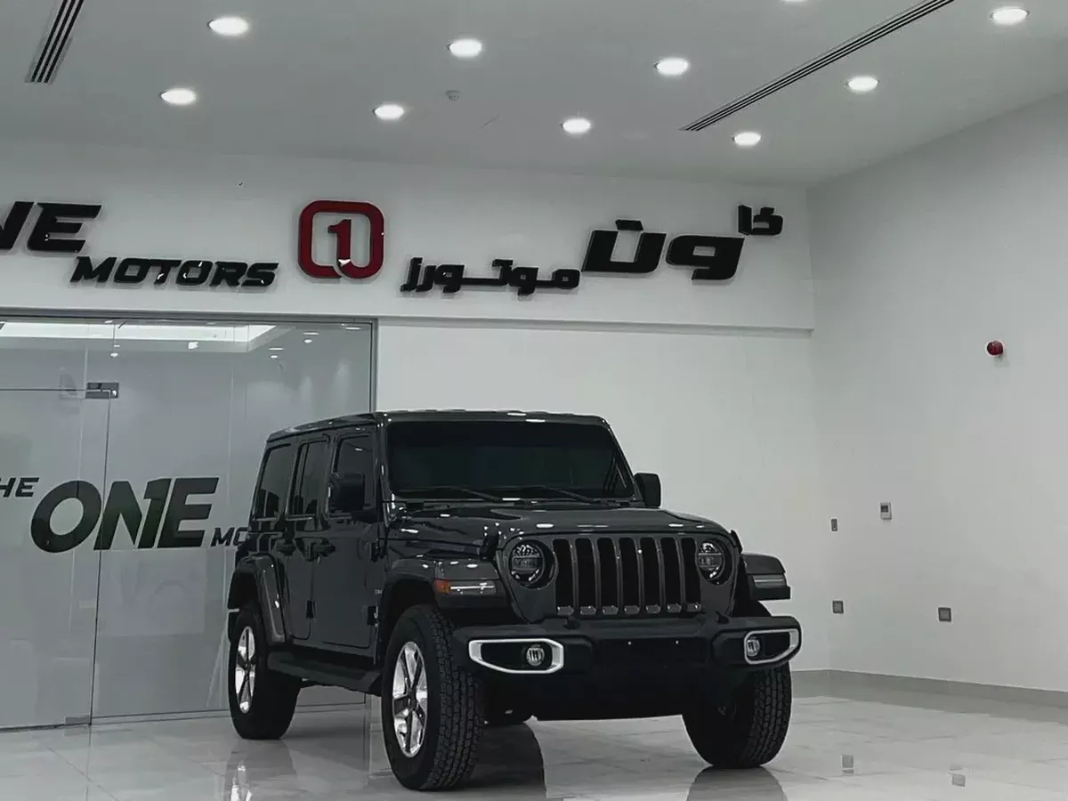 Jeep Wrangler Unlimited Sahara 2022 GCC Specs - Excellent Condition-5-5