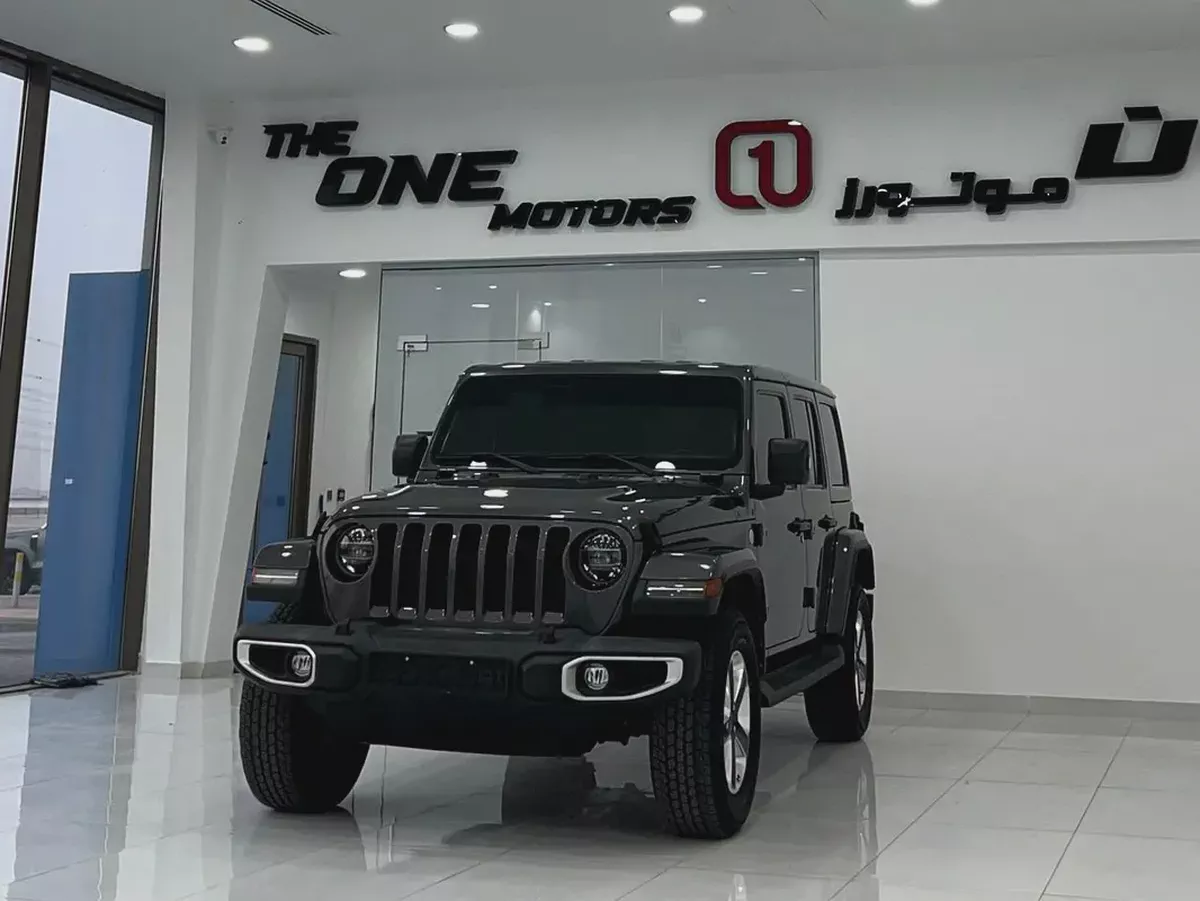 Jeep Wrangler Unlimited Sahara 2022 GCC Specs - Excellent Condition-6-6