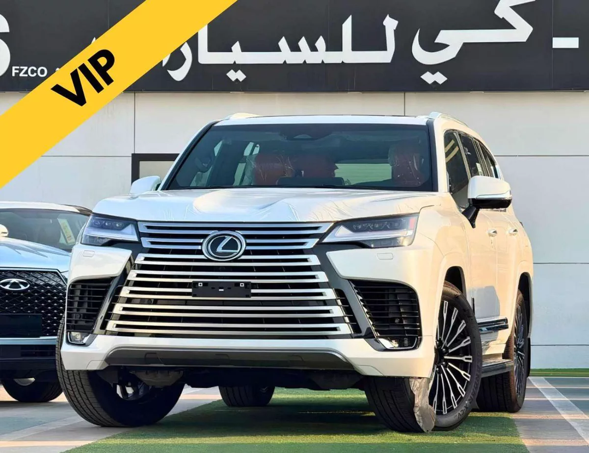Lexus LX600 VIP 3.5L PETROL || RADAR / 360*CAMERA / LEATHER WITH PWR SEATS / SUNROOF / REAR ENTERTAINMENT SCREEN