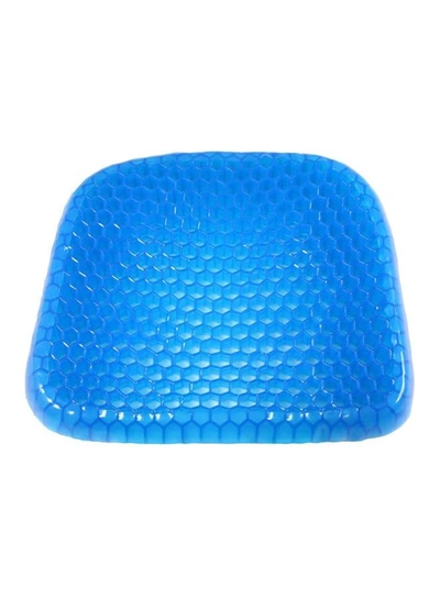 SILINGGY Breathable Seat Cushion Blue 380x40x300mm-4