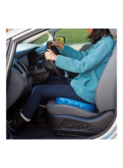 SILINGGY Breathable Seat Cushion Blue 380x40x300mm-2