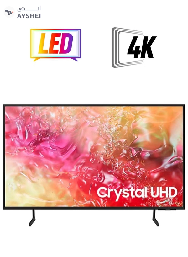 Samsung Samsung Smart TV 85" Crystal UHD 4K UHD - 85DU7000AUXEG 85DU7000 Black