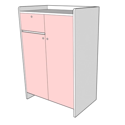 Student Locker / Wardrobe, Custom Made-0