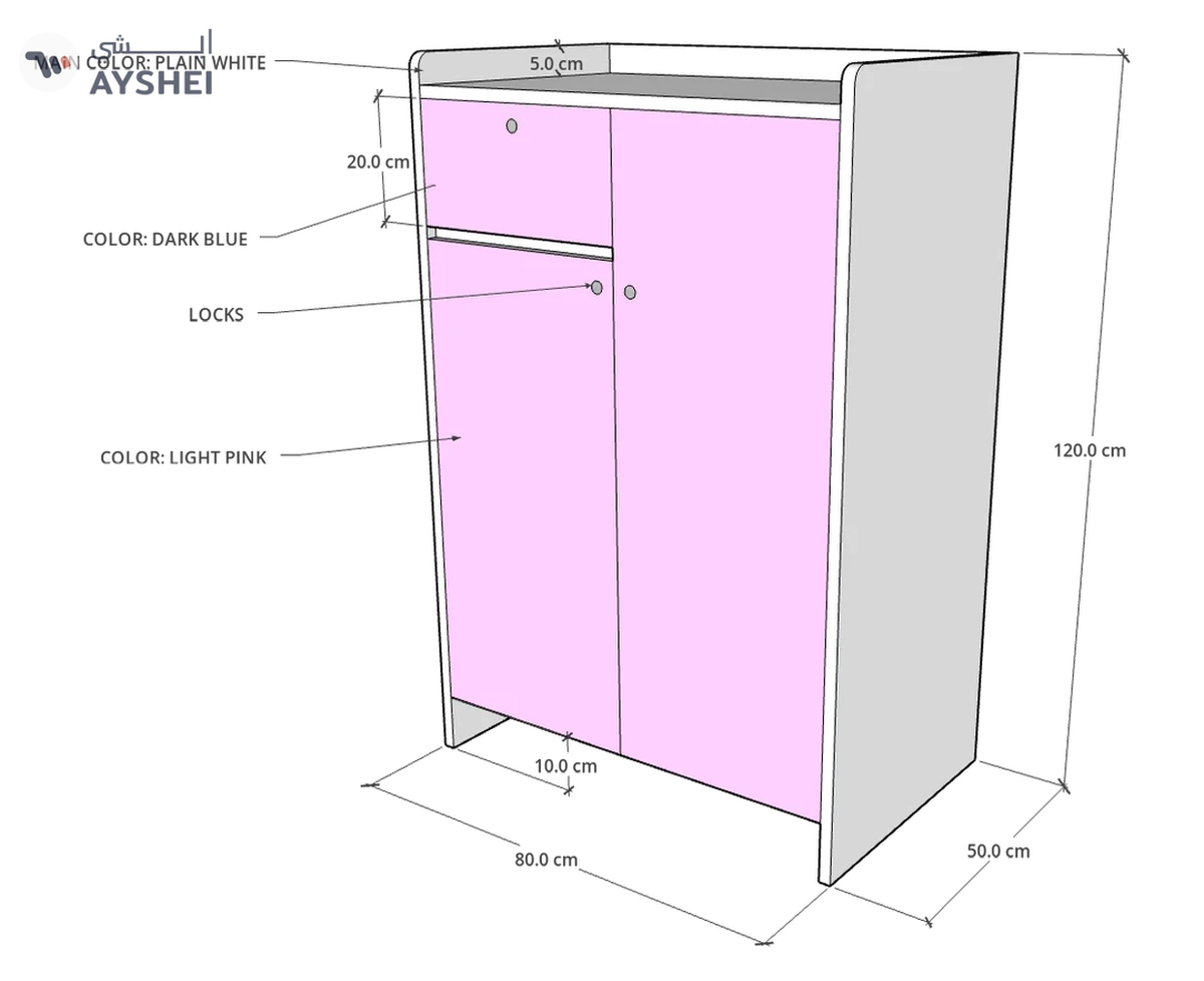 Student Locker / Wardrobe, Custom Made-1-1