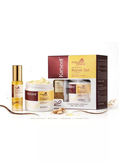 Nourishing Hair Care Collection – Shampoo, Conditioner, Hair Mask & Seru Pamper your hair with a convenient four-step routine combining cleansing, conditioning, intensive masking, and serum care to help maintain smoothness, softness, hydration, shine, and an effortlessly beautiful appearance.-3