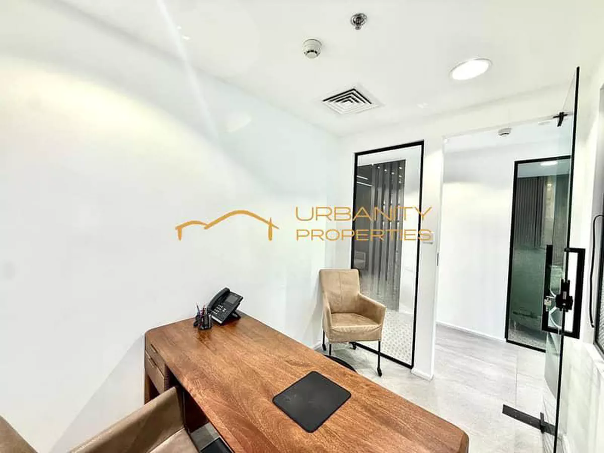 Luxury Office | Unique Layout | Canal View | Furnished | 2 Months free-8-8