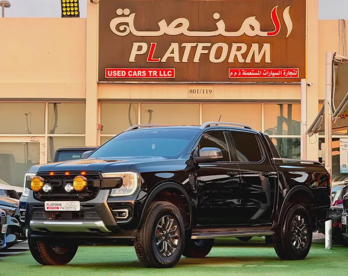 Ford Ranger Wildtrak 2023 GCC Specs | original paint Agency warranty-4-4