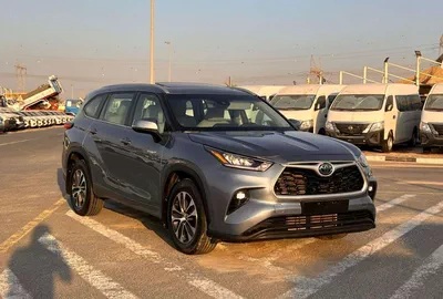 Toyota Highlander  2022 Toyota Highlander Hybrid Full Option Gcc -2.5L V4 - Rear Camera & Sensor - Leather Seat - S-0