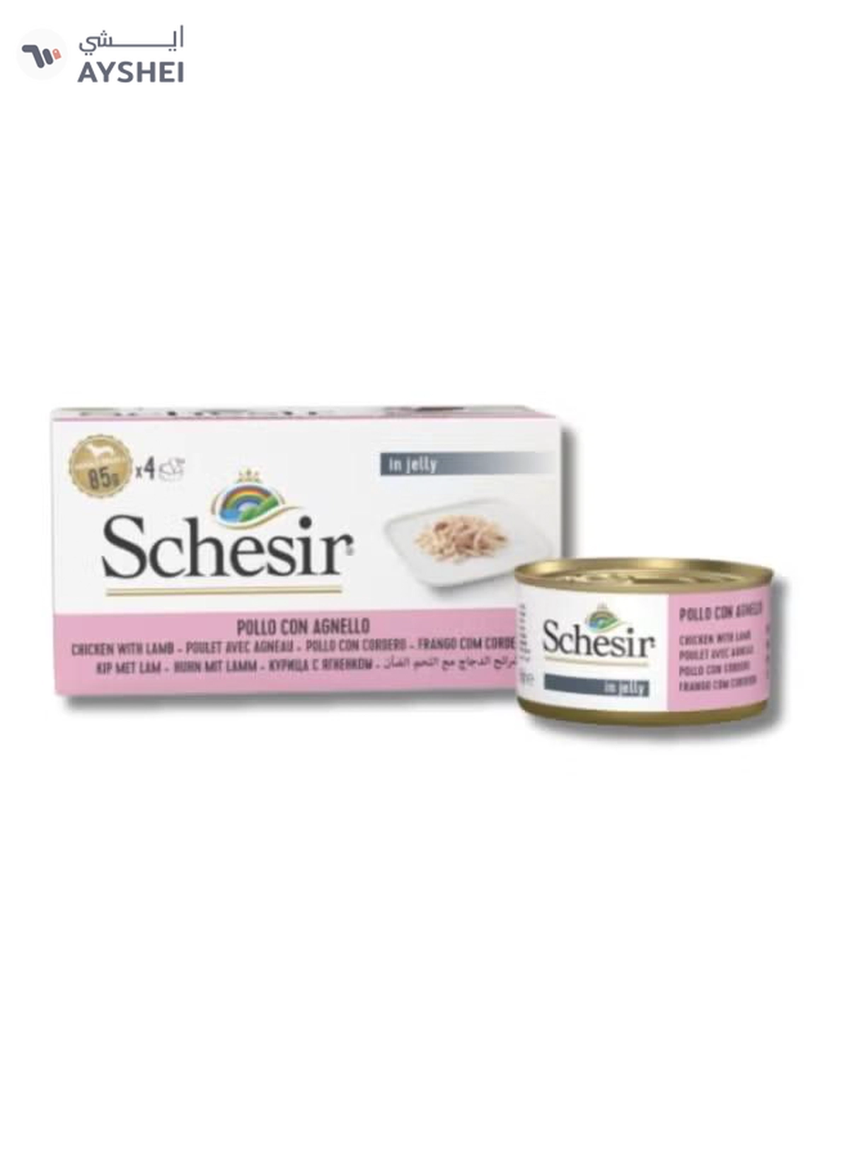 Schesir Dog Wet Food-Chicken Fillets With Lamb [Weight - 340g]-3-3