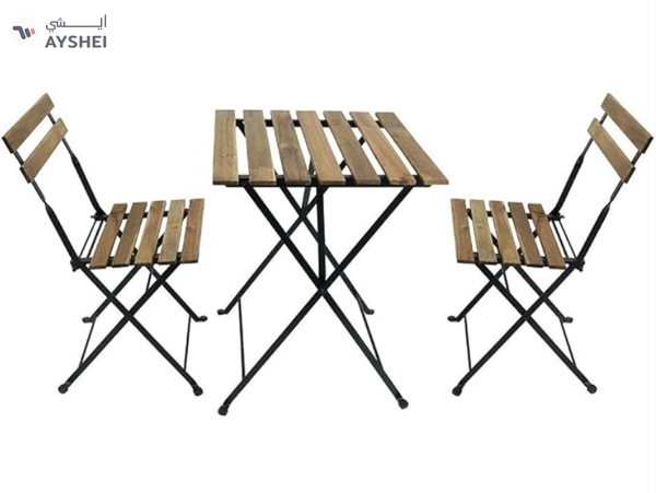 Yatai Decor Wood Chair and Table For your Perfect Home – Metal Folding Dining Table Set For Garden