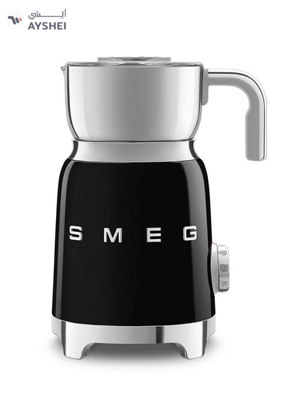 smeg Retro 50's Style Automatic Milk Frother with 8 Functions 0.5 L 500.0 W MFF01BLUK Black