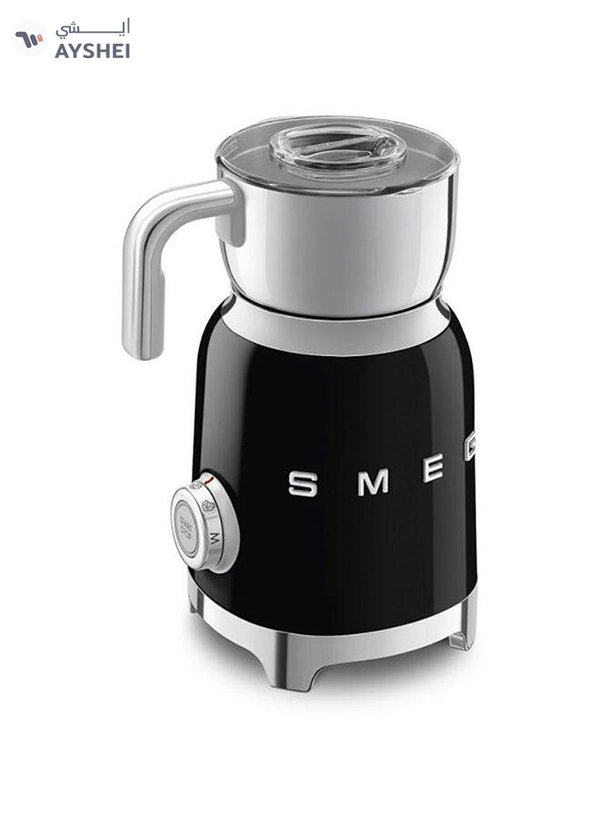 smeg Retro 50's Style Automatic Milk Frother with 8 Functions 0.5 L 500.0 W MFF01BLUK Black
