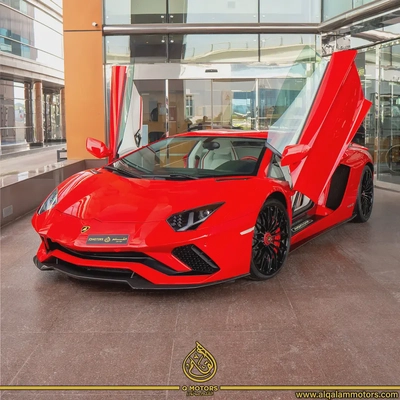2018 LAMBORGHINI AVENTADOR S  ( 1 OF 1 ) GCC DONE ONLY 28,000KM-0