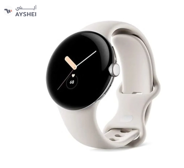 Google Pixel Android Smartwatch With Fitbit Activity Tracking Heart Rate Stainless Steel Case 