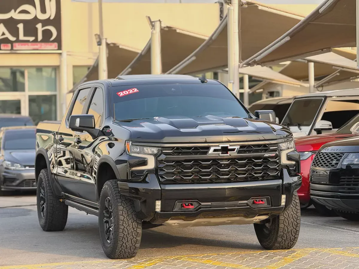 شيفروليه سيلفرادو 2022 Chevrolet Silverado 1500 ZR2 | GCC Specs | Off-Road Ready-3-3