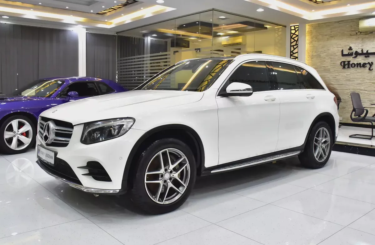 EXCELLENT DEAL for our Mercedes Benz GLC250 4Matic ( 2017 Model ) in White Color GCC Specs-1-1