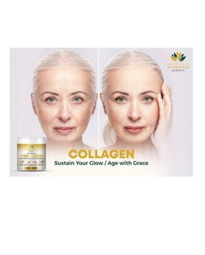 MARHAM HERBAL 100% Pure Fish Collagen With Hyaluronic Acid & Natural Berries Extract -3