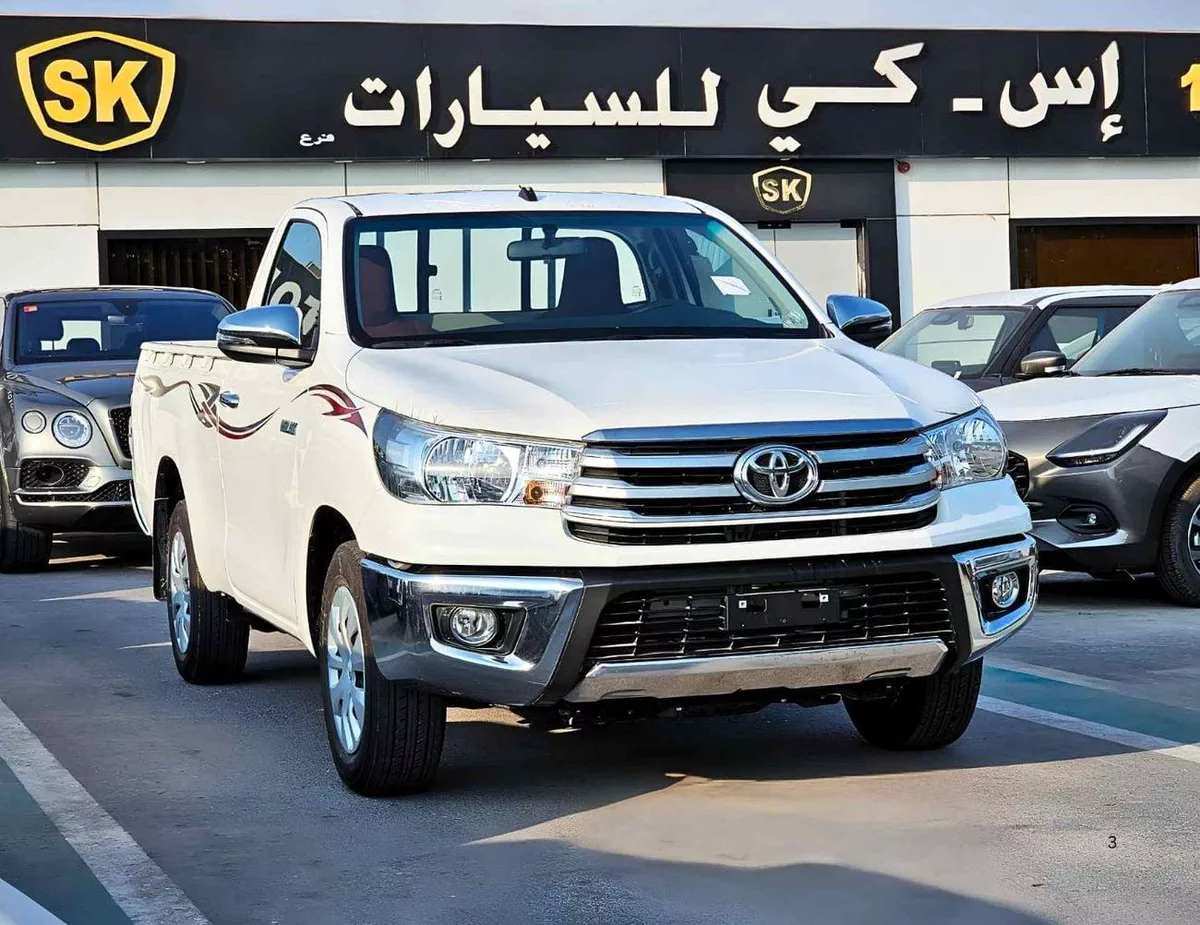 Toyota Hilux NARROW BODY SINGLE CABIN || 2.7L PETROL V4 | 4 HOOKS | FR&RR CHROME BUMPERS (CODE # HPMSC2)-2-0