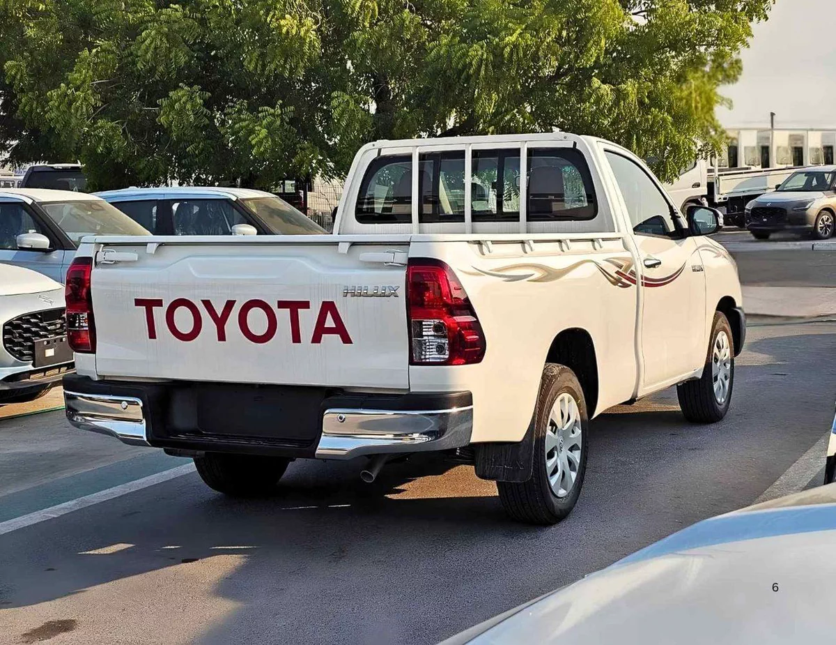Toyota Hilux NARROW BODY SINGLE CABIN || 2.7L PETROL V4 | 4 HOOKS | FR&RR CHROME BUMPERS (CODE # HPMSC2)-4-0
