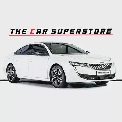 Peugeot 508 GT-GCC-1 Owner-Al Nabooda Warranty-Exclusive Leather Sports Seats With White Stitching-0