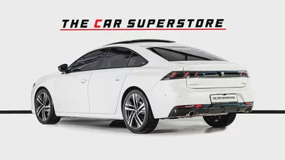 Peugeot 508 GT-GCC-1 Owner-Al Nabooda Warranty-Exclusive Leather Sports Seats With White Stitching-5