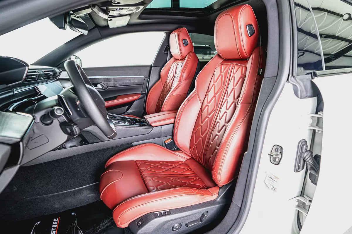 Peugeot 508 GT-GCC-1 Owner-Al Nabooda Warranty-Exclusive Leather Sports Seats With White Stitching-15-15