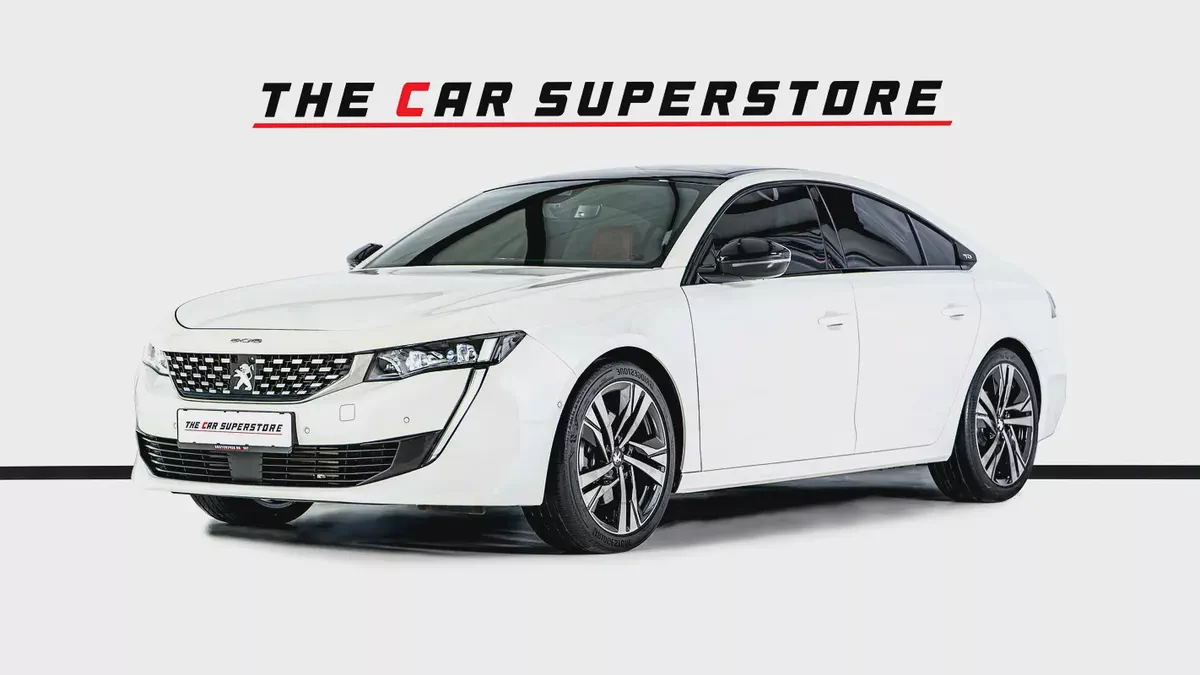 Peugeot 508 GT-GCC-1 Owner-Al Nabooda Warranty-Exclusive Leather Sports Seats With White Stitching-3-3