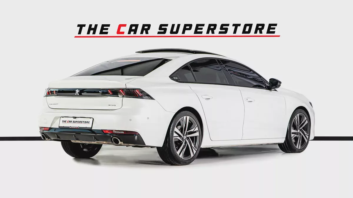 Peugeot 508 GT-GCC-1 Owner-Al Nabooda Warranty-Exclusive Leather Sports Seats With White Stitching-7-7