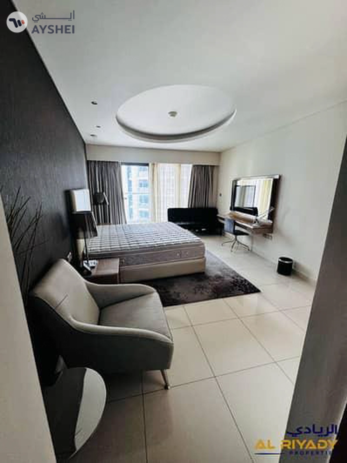 1BR W/ BALCONY WITH KITCHEN EQUIPMENT FOR FAMILY 80K-16-16