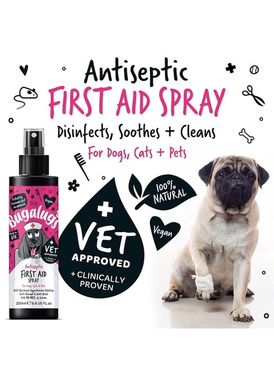 BUGALUGS Antiseptic First Aid Spray 200ml (6.8 Fl Oz)-3