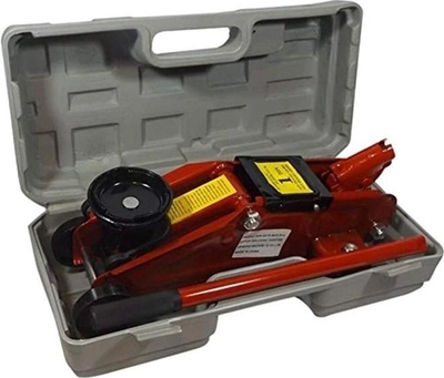 ABBASALI Hydraulic Floor Jack 1-Ton (Red)-0