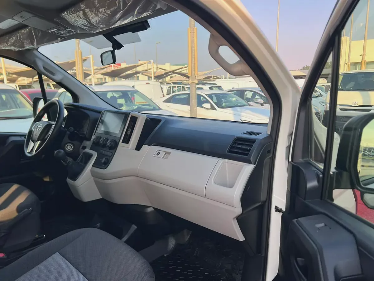 2024 Toyota Hiace | 13 Seats | Manual | Low mileage | GCC | Ref#1173-9-9
