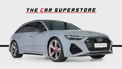 Audi RS6 Avant-22 Inch Silver Rims-Red Brake calipers-Premium Leather Interior-1