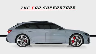 Audi RS6 Avant-22 Inch Silver Rims-Red Brake calipers-Premium Leather Interior-8
