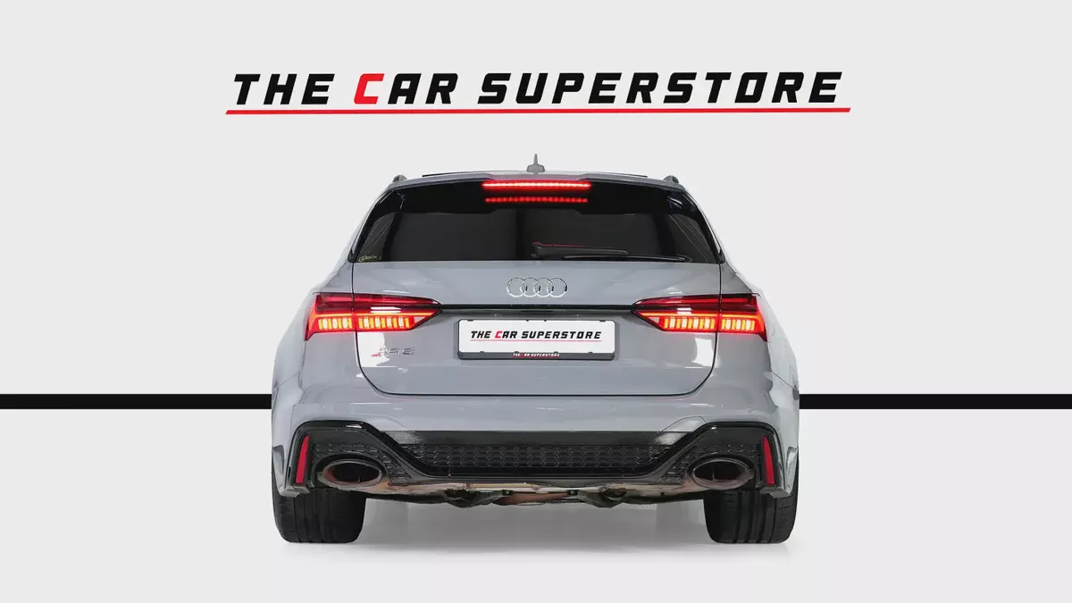 Audi RS6 Avant-22 Inch Silver Rims-Red Brake calipers-Premium Leather Interior-6-6