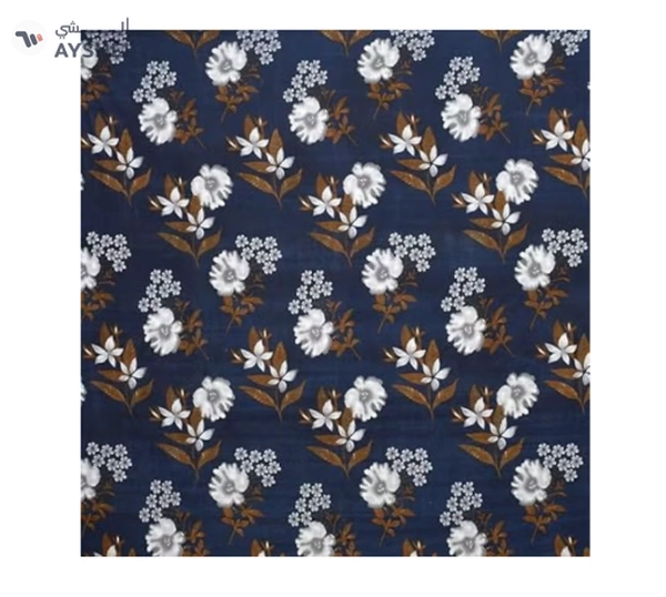 BSB HOME® Glace Cotton 180 TC Big Flower Printed Single Bedsheets with 1 King Size Pillow