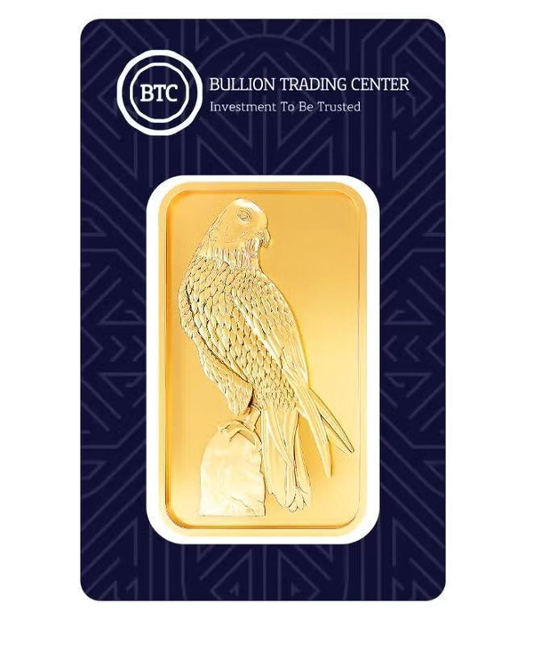 BTC 2.5g Gold Ingot 24K - Variable Design