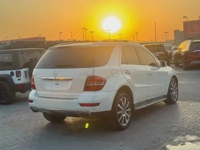 مرسيدس ML350 مواصفات خليجية 2011 بحالة جيدة-5