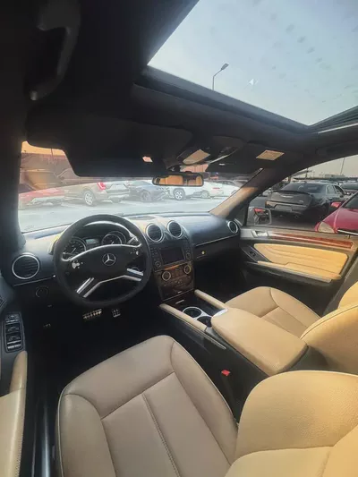 مرسيدس ML350 مواصفات خليجية 2011 بحالة جيدة-7