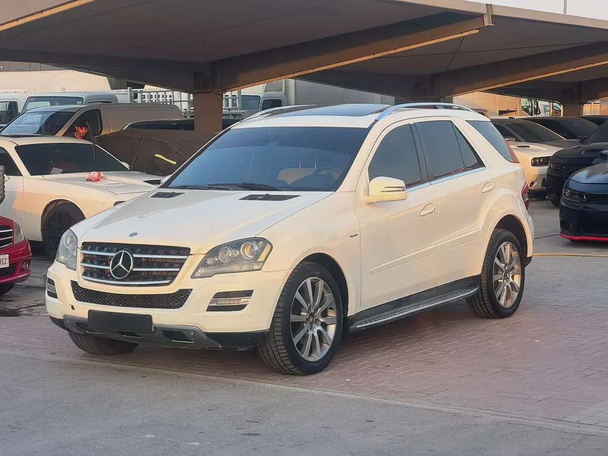 مرسيدس ML350 مواصفات خليجية 2011 بحالة جيدة-3-3