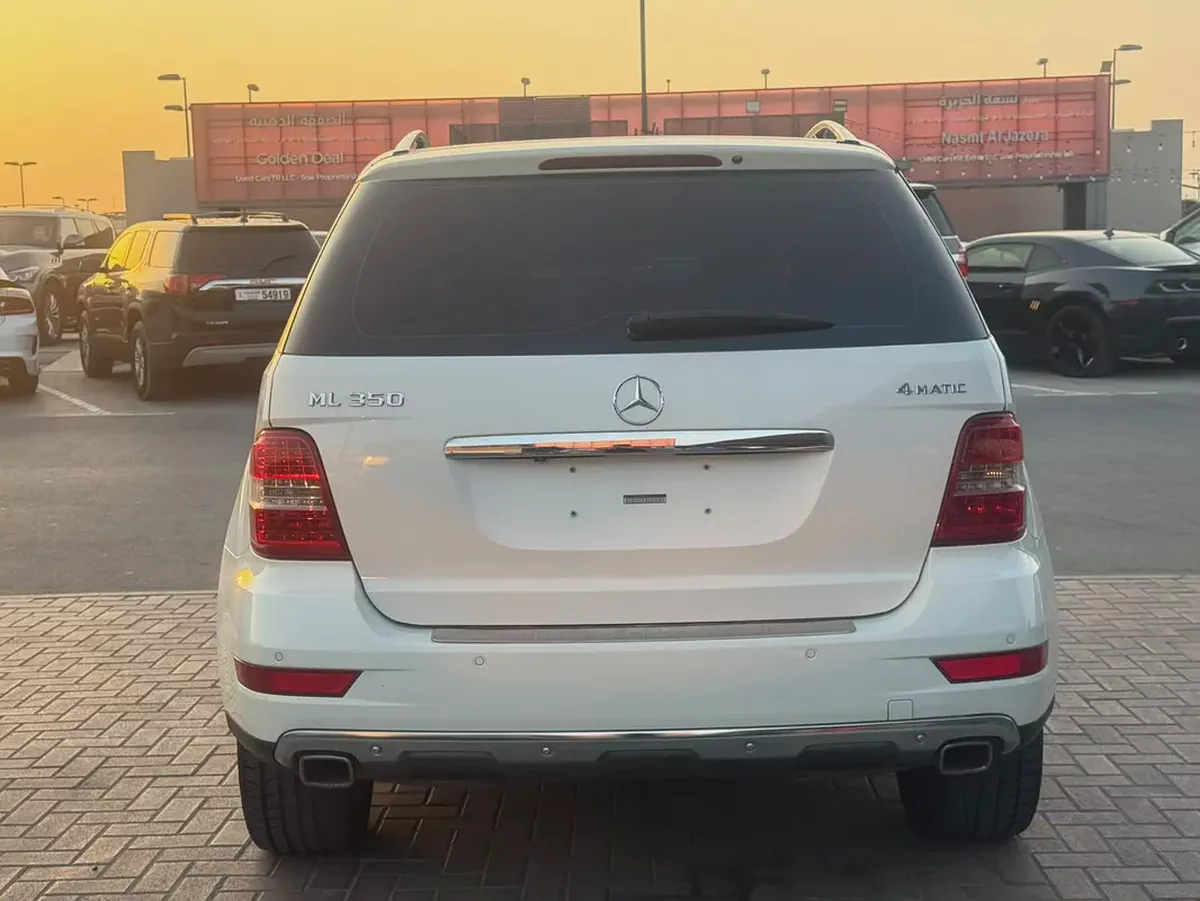 مرسيدس ML350 مواصفات خليجية 2011 بحالة جيدة-6-6