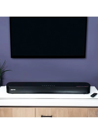 GEEPAS Portable SoundBar 120W | Bluetooth 5.0 | Optical & ARC Input | Connect To TV, Mobile, Laptop & More | GSRB120BT Black-6
