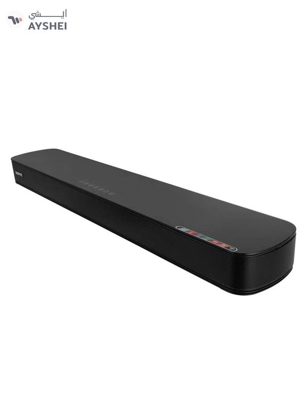 GEEPAS Portable SoundBar 120W | Bluetooth 5.0 | Optical & ARC Input | Connect To TV, Mobile, Laptop & More | GSRB120BT Black