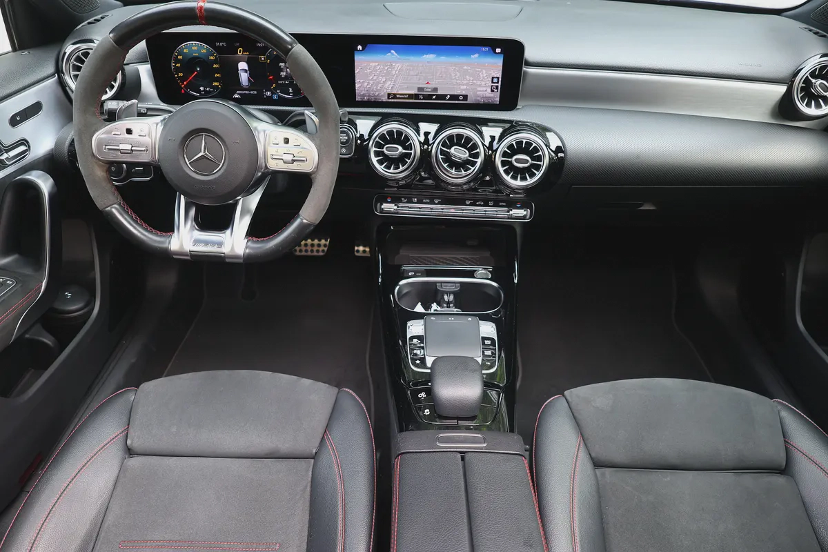 A35 AMG - GCC SPECS - UNDER WARRANTY - FULL SERVICE HISTORY - ACCIDENT FREE - EXCELENT CONDITION --15-15