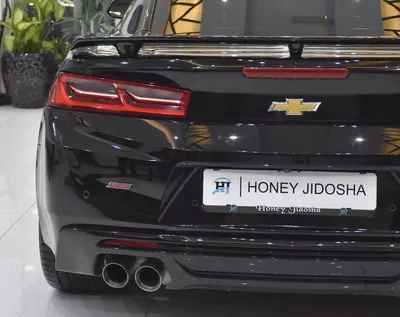 ORIGINAL PAINT ( صبغ وكاله ) Chevrolet Camaro SS ( 2017 Model ) in Black Color GCC Specs-7
